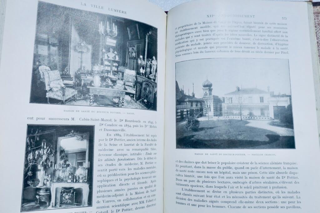 Paris LA VILLE LUMIERE. Anecdotes et documents historiques, ethnographiques 1909