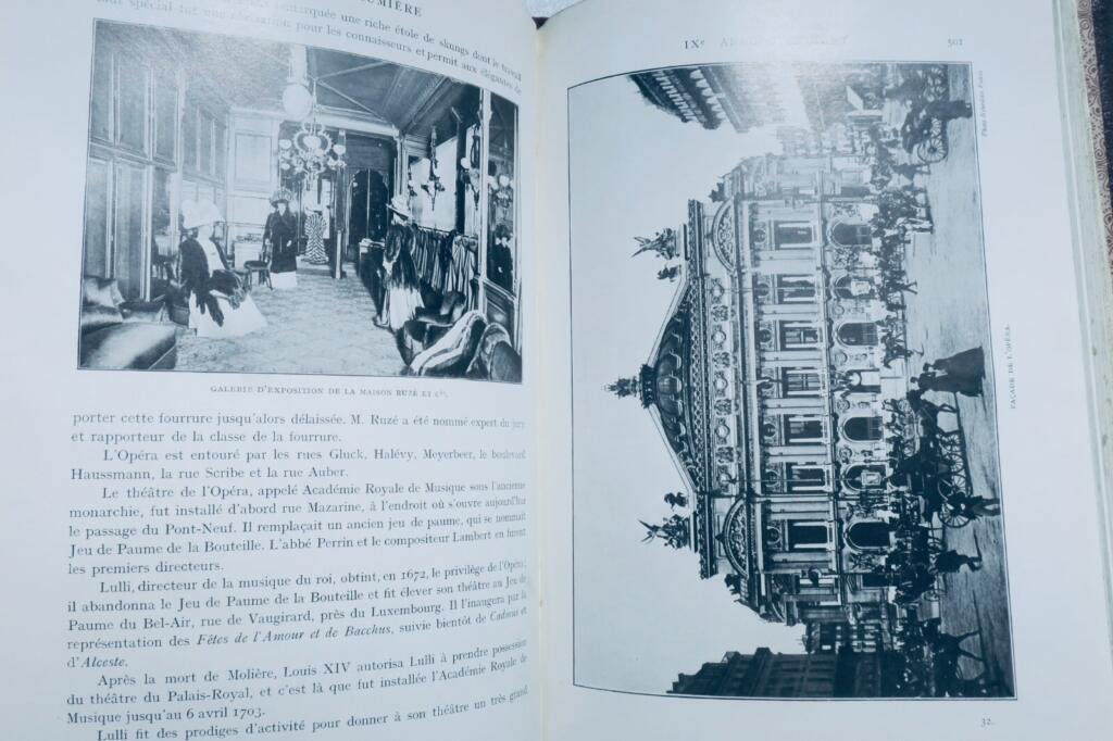 Paris LA VILLE LUMIERE. Anecdotes et documents historiques, ethnographiques 1909
