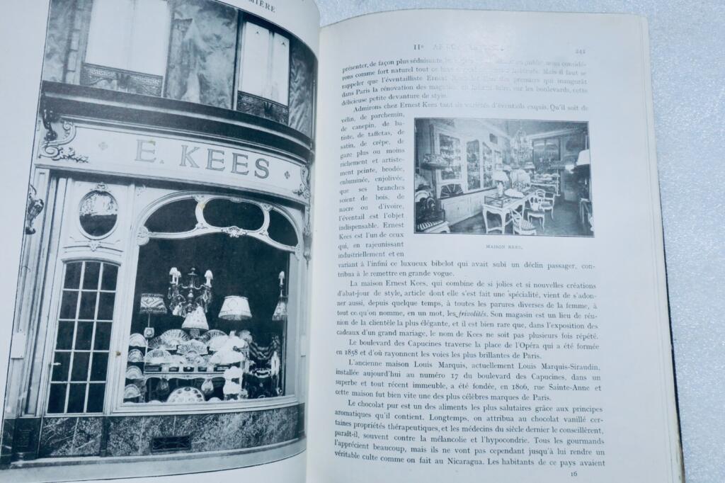 Paris LA VILLE LUMIERE. Anecdotes et documents historiques, ethnographiques 1909
