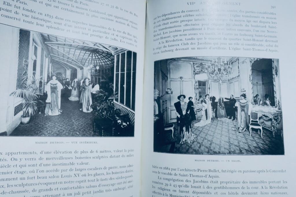 Paris LA VILLE LUMIERE. Anecdotes et documents historiques, ethnographiques 1909