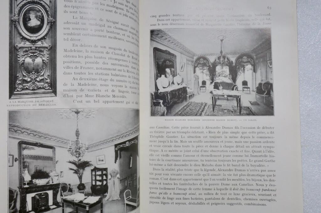 Paris LA VILLE LUMIERE. Anecdotes et documents historiques, ethnographiques 1909