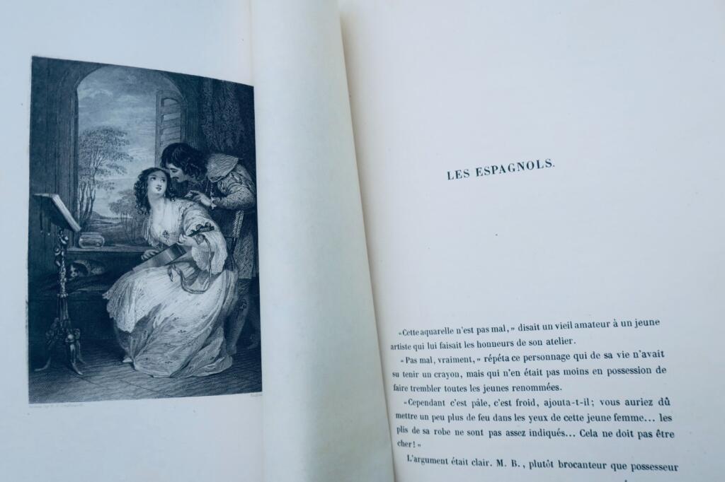 PARIS-LONDRES. Keepsake Francais. 1837