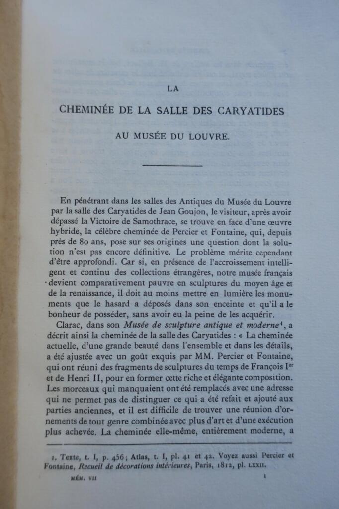 Memoiren der Gesellschaft für die Geschichte von Paris und der Île-de-France, Band VII