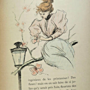 Paris MONTORGUEIL BOUTET (Henri) L'année féminine 1896 : Les Parisiennes