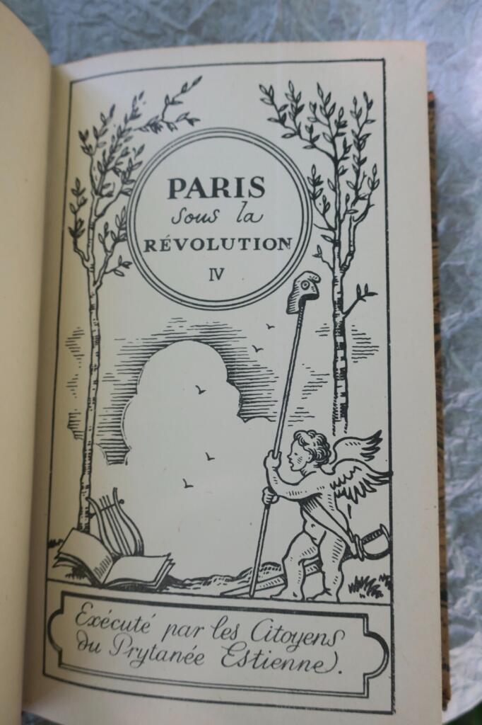 Die Ereignisse von Paris während der Revolution
