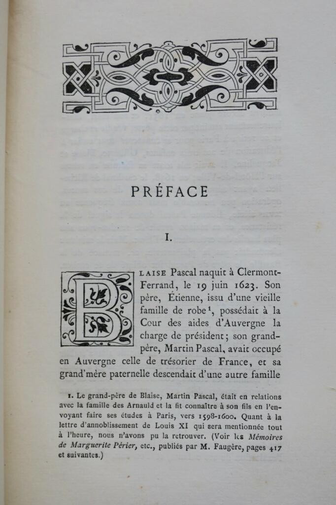 Gedanken von Pascal in zwei Bänden