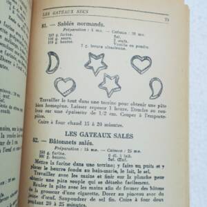 patisserie MATHIOT GINETTE JE SAIS FAIRE LA PATISSERIE 1955