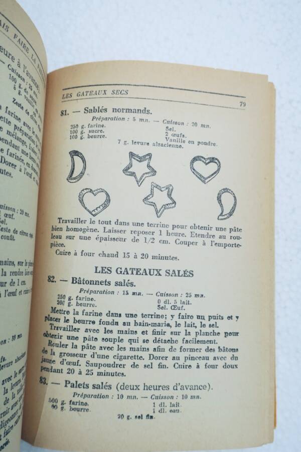 1950年代フランス菓子本の古典
