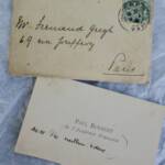 Paul Bourget carte de visite