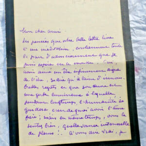 PAUL HERVIEU lettres & cartes autographes manuscrites & signées