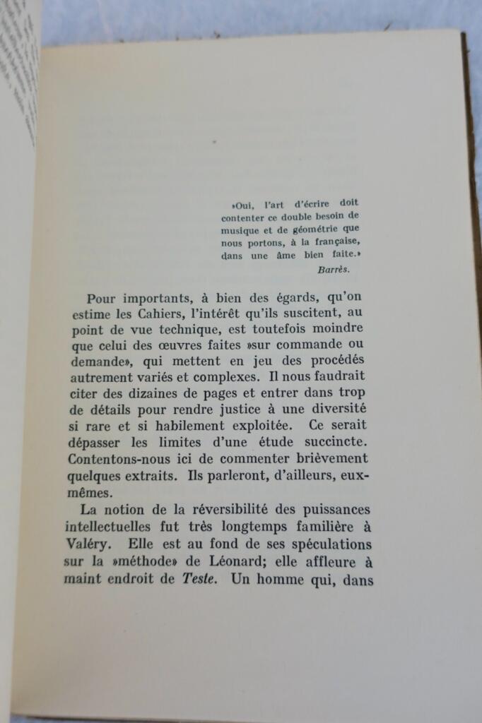 Paul Valéry und die Kunst der Prosa
