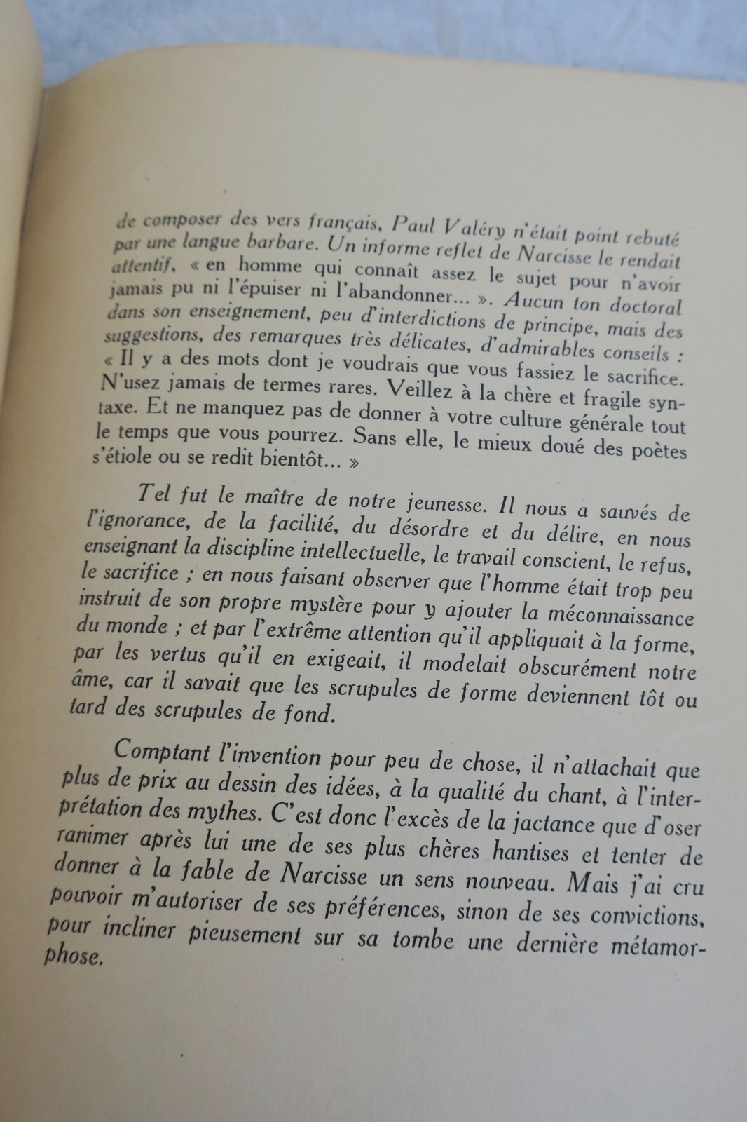 Paul Valéry LE TOMBEAU DE PAUL VALERY Envoi – Image 5