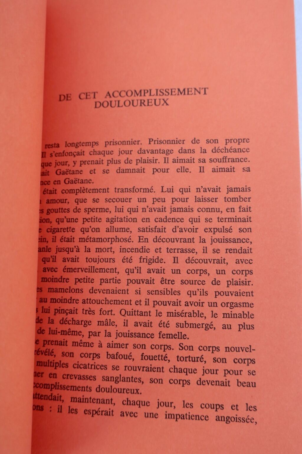 Pauline Réage Gaëtane. Histoire d’ I