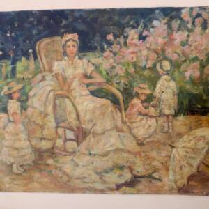 Peinture à l'huile original 30 x 40 cm.