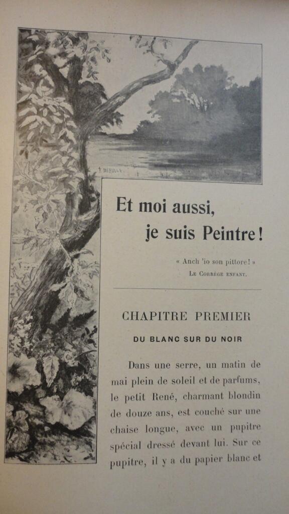 peinture F. Meaulle Et moi aussi, je suis Peintre ! Cent gravures et croquis