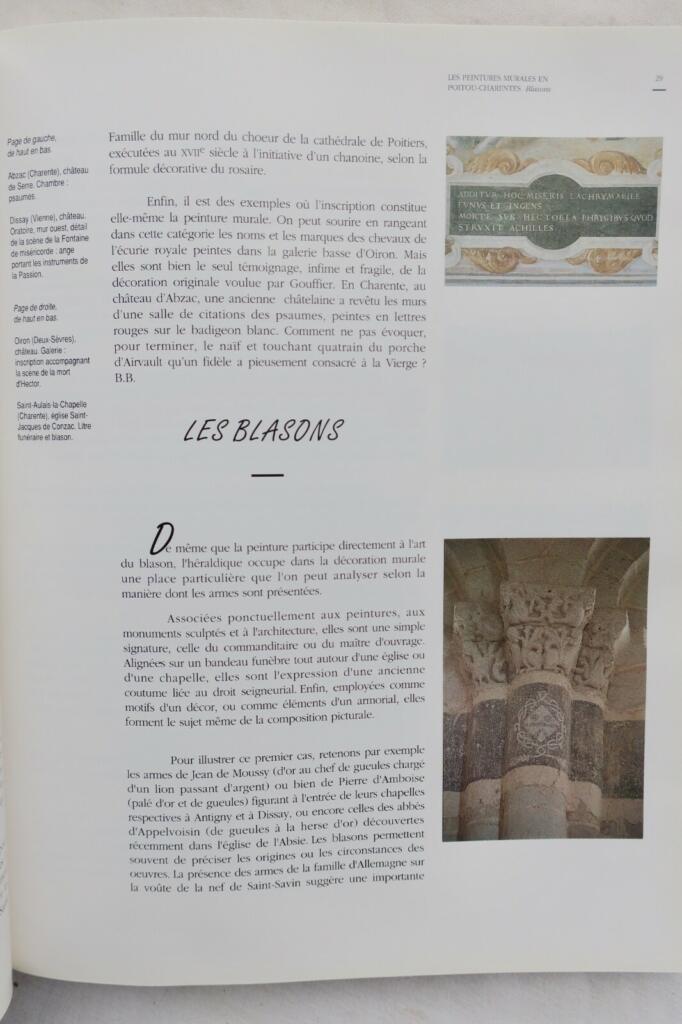 Mittelalterliche Wandmalereien in Poitou-Charentes