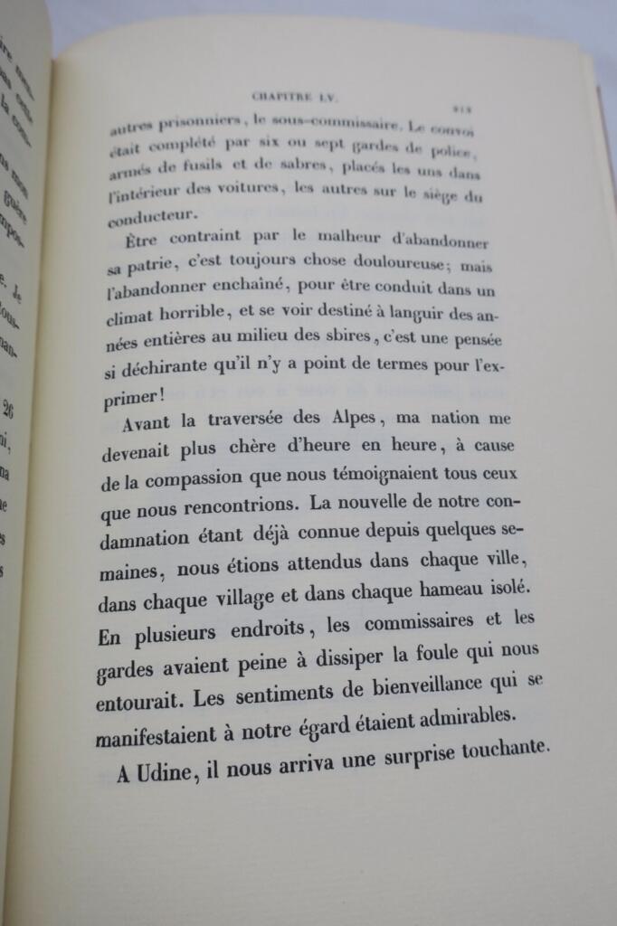 PELLICO SILVIO MES PRISONS – MEMOIRES DE SILVIO PELLICO. JEAN DE BONNOT
