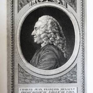 PEREY Le président Hénault et Madame du Deffand.