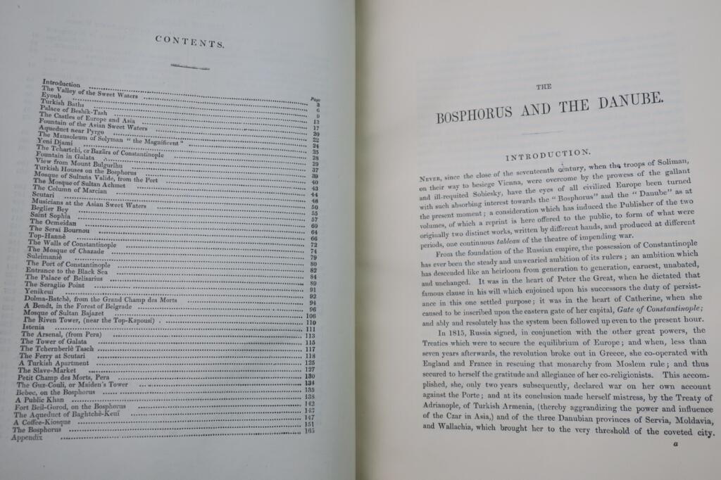 Perse BARTLETT & PARDOE Beauties Of The Bosphorus..Constantinople…Turquie
