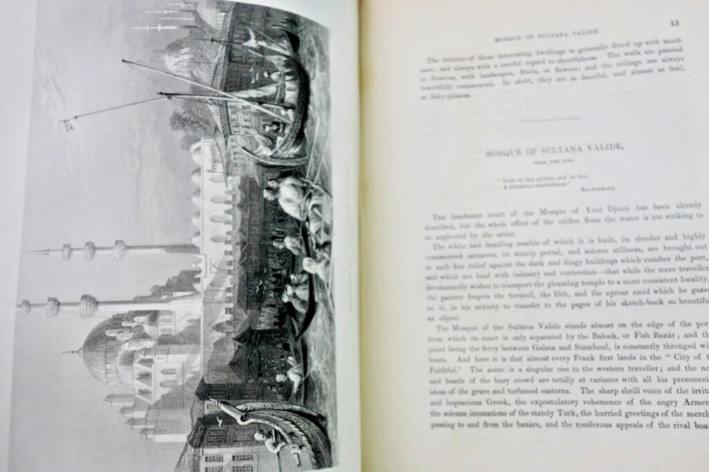 Perse BARTLETT & PARDOE Beauties Of The Bosphorus..Constantinople…Turquie