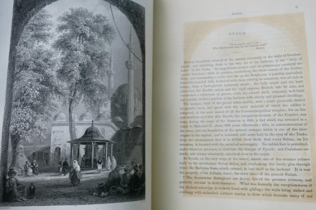 Perse BARTLETT & PARDOE Beauties Of The Bosphorus..Constantinople…Turquie