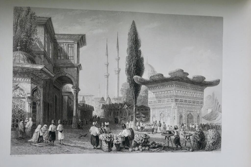 Perse BARTLETT & PARDOE Beauties Of The Bosphorus..Constantinople…Turquie