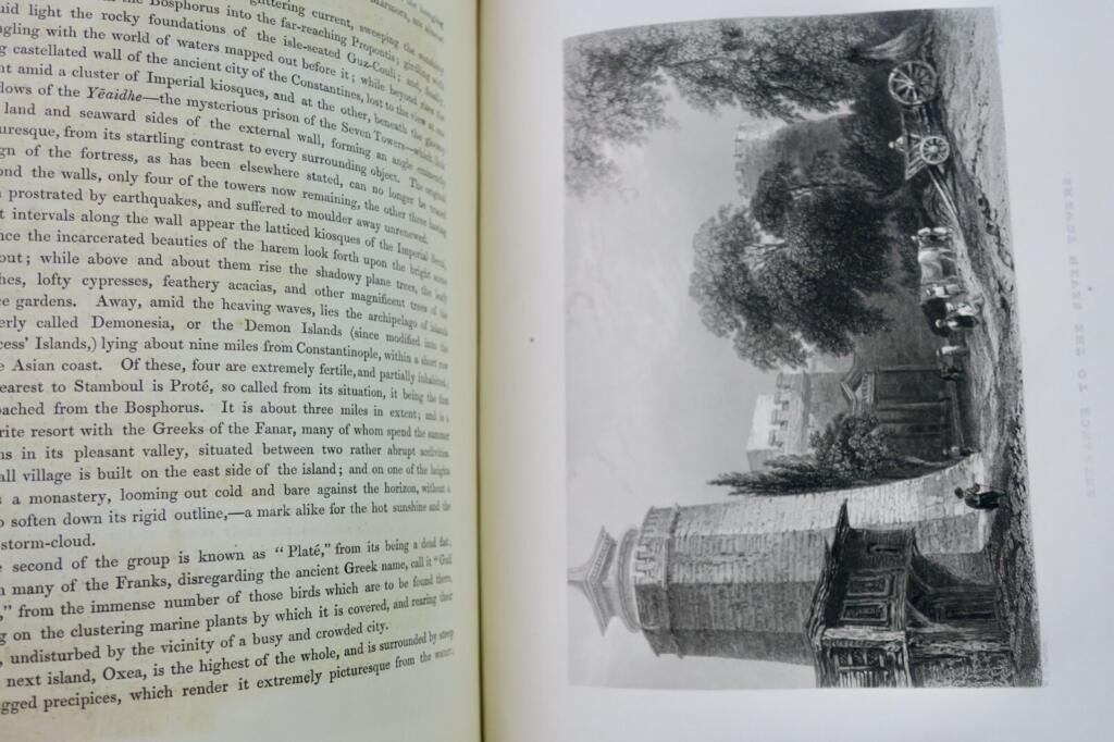 Perse BARTLETT & PARDOE Beauties Of The Bosphorus..Constantinople…Turquie