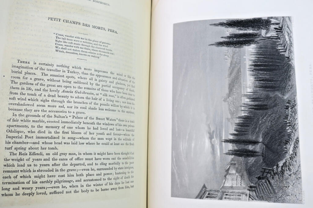 Perse BARTLETT & PARDOE Beauties Of The Bosphorus..Constantinople…Turquie