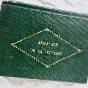Petit almanach dédié à la jeunesse 80 x 105 mm.