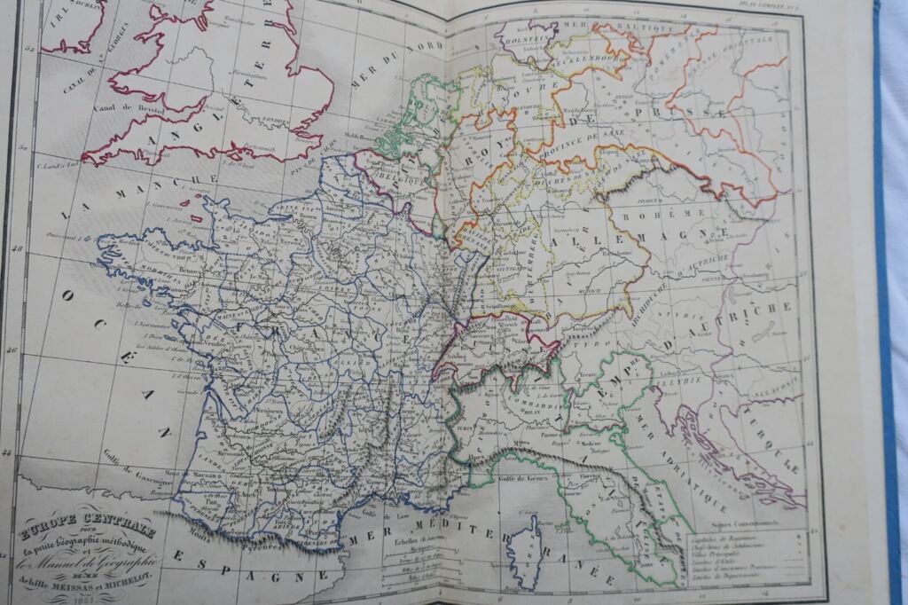 PETIT ATLAS ELEMENTAIRE, DRESSE POUR LA PETITE GEOGRAPHIE …