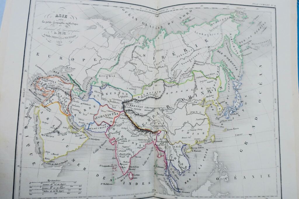 PETIT ATLAS ELEMENTAIRE, DRESSE POUR LA PETITE GEOGRAPHIE …