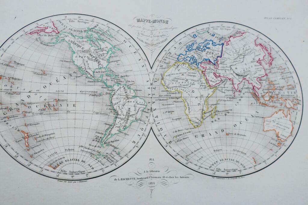 PETIT ATLAS ELEMENTAIRE, DRESSE POUR LA PETITE GEOGRAPHIE …