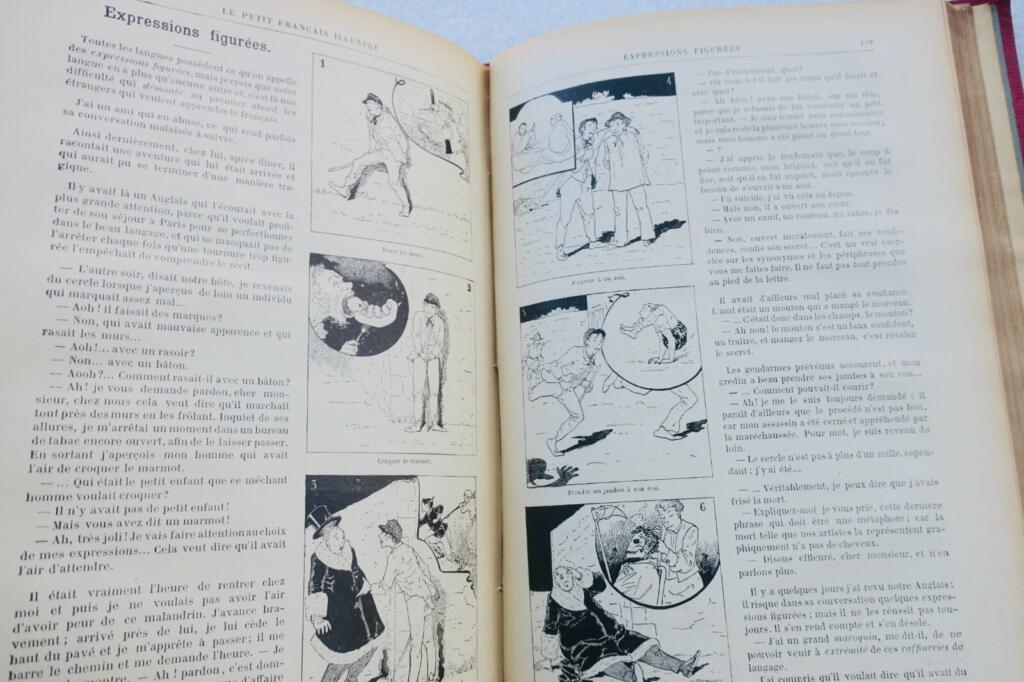 1890 illustrated French school journal