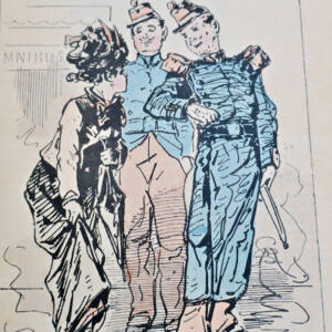 PETIT JOURNAL POUR RIRE aux Bureau du Journal Amusant du papier comique, du...