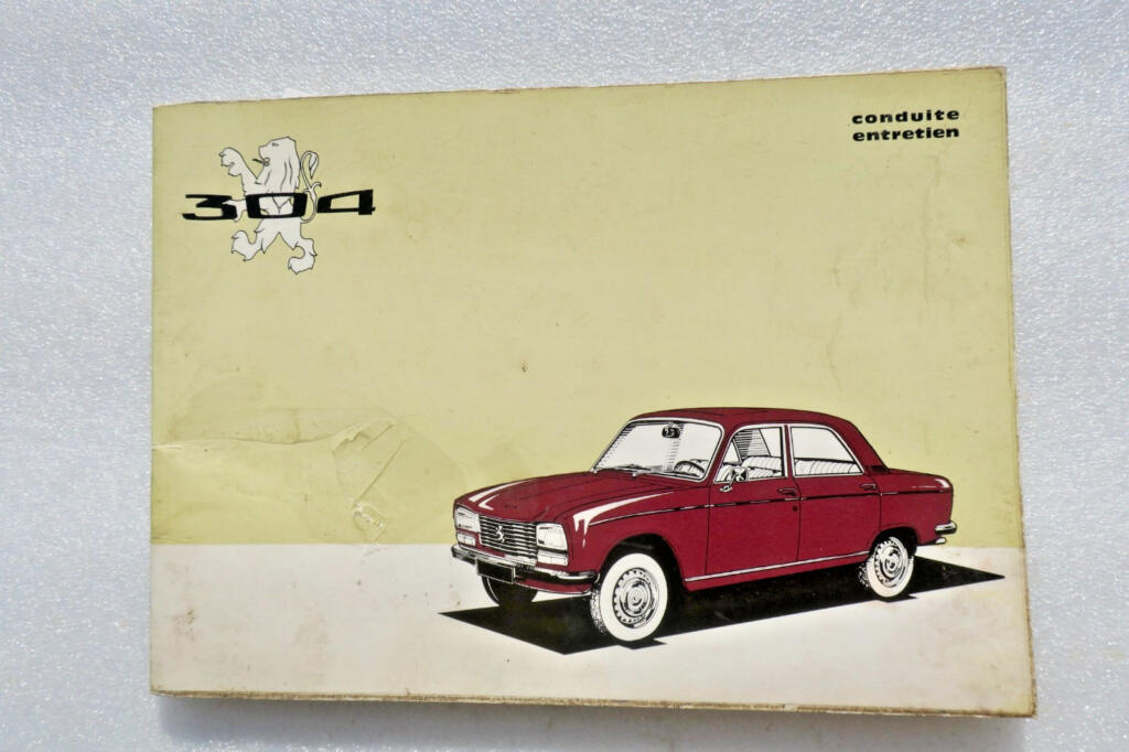 PEUGEOT 304 304 Peugeot 驾驶与保养手册