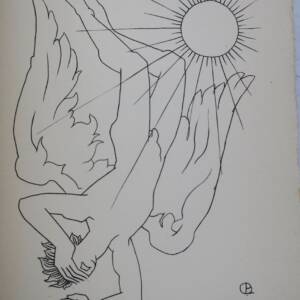 PICART LE DOUX (Charles). Discrédit. Poèmes + dédicace