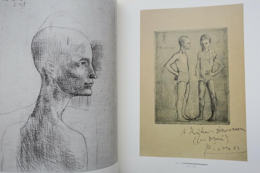 Exhibition catalog featuring Picasso's circus art