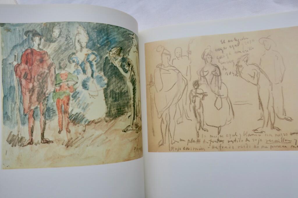 Exhibition catalog featuring Picasso's circus art