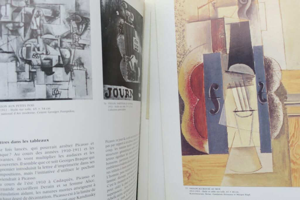 Umfassendes Picasso-Monografie mit Abbildungen
