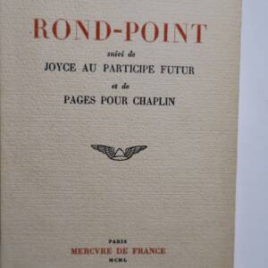 PICHETTE Rond-point [suivi de Joyce au participe futur et de Pages pour Chapli..