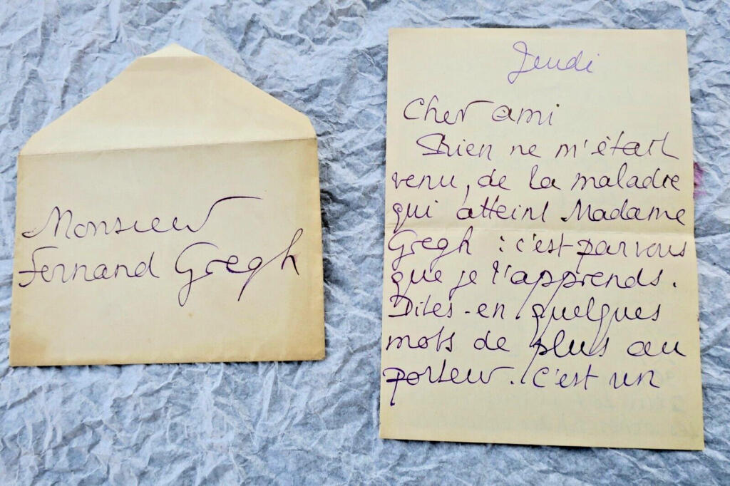 Autographbrief von Pierre Louÿs