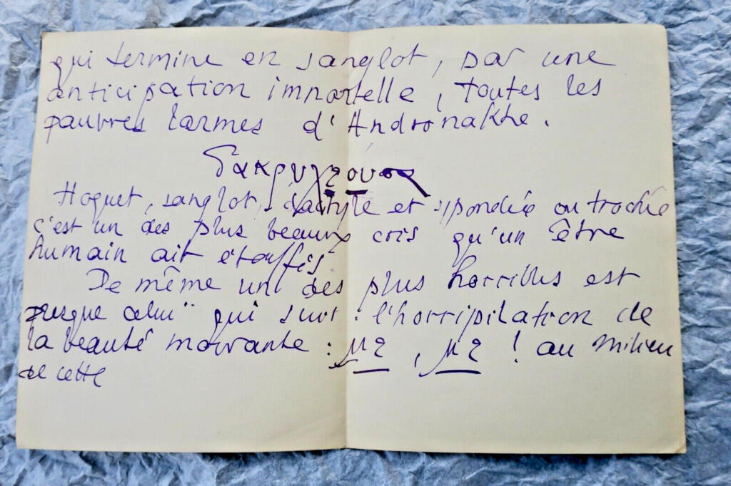 Schöne handschriftliche Briefe
