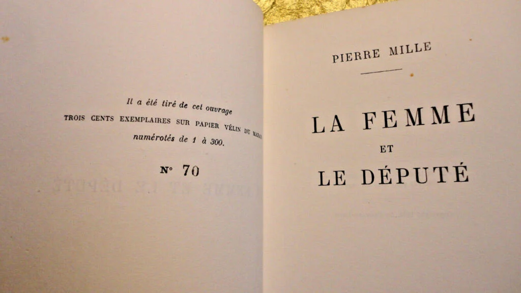 Pierre MILLE LA FEMME ET LE DEPUTE