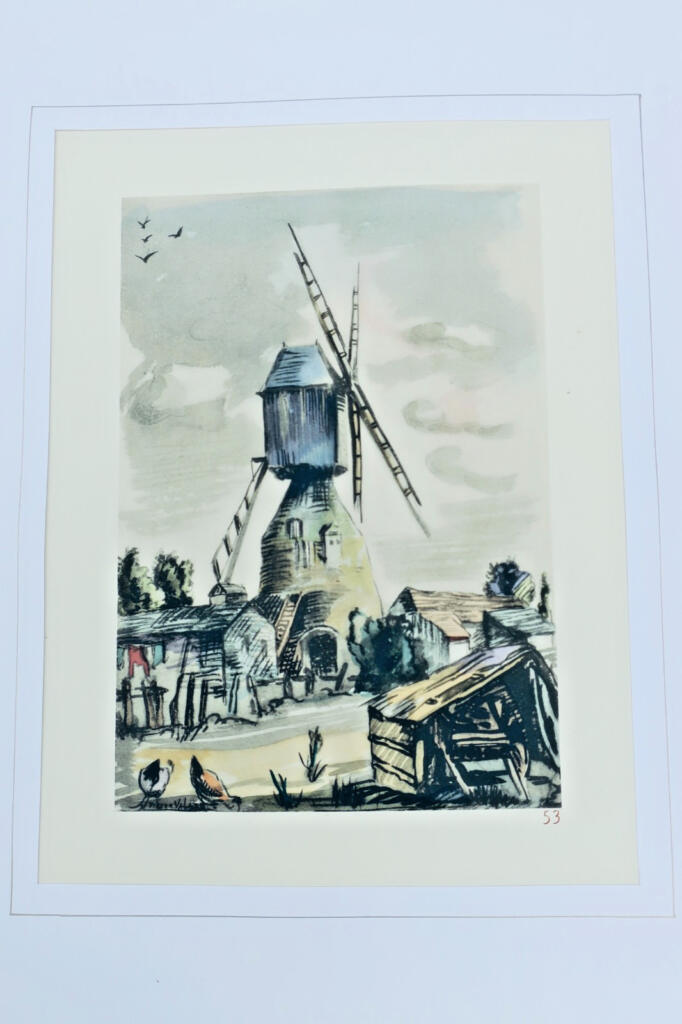 皮埃尔·瓦拉德六幅磨坊版画
