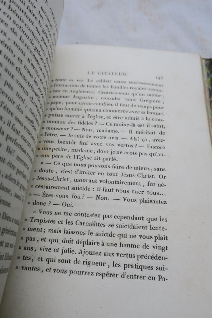PIGAULT-LEBRUN Le Citateur 1830