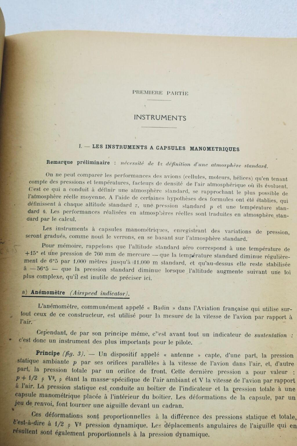 Pilotage pilotage aux instruments 1945 PSV vol de nuit avions lourds…