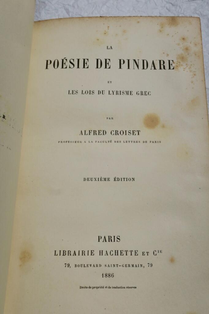 Exploration of Pindar's Lyric Poetry