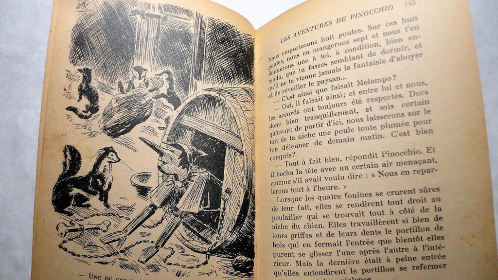 pinocchio COLLODI C. LES AVENTURES DE PINOCCHIO illustré