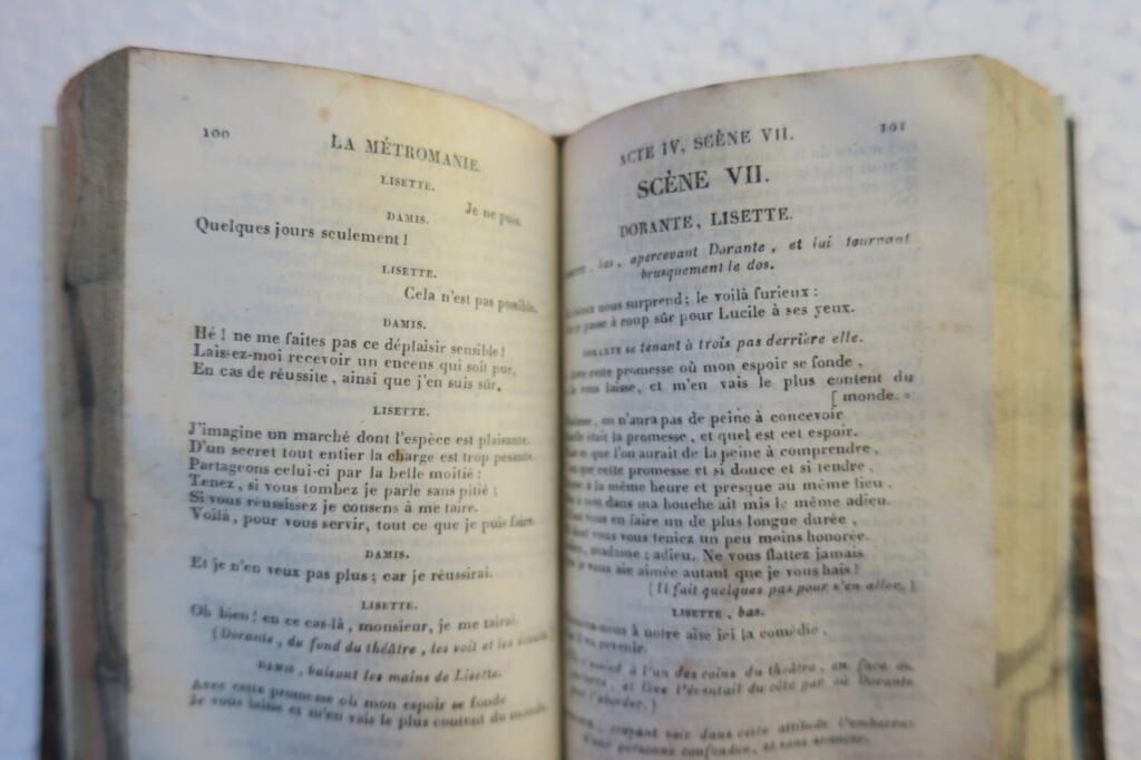 Piron oeuvres choisies de Piron 1826 mini