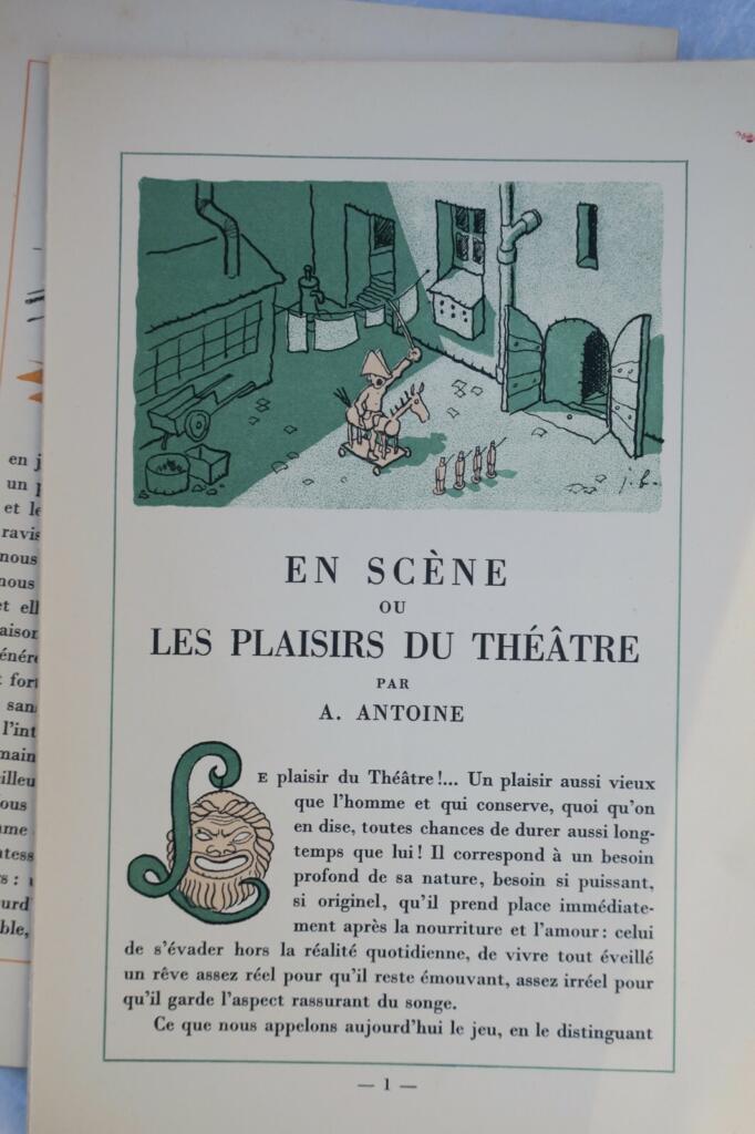 Pleasures on Stage and Beyond